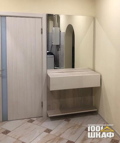 тумба в прихожую на заказ зеркало в прихожую