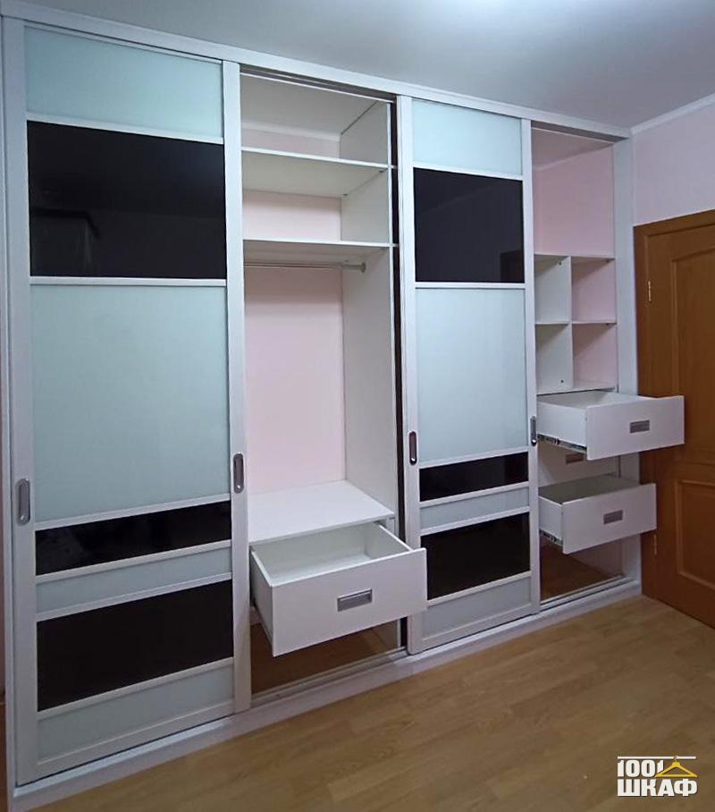 Встроенный шкаф-купе на заказ - по индивидуальным размерам арт. 6865