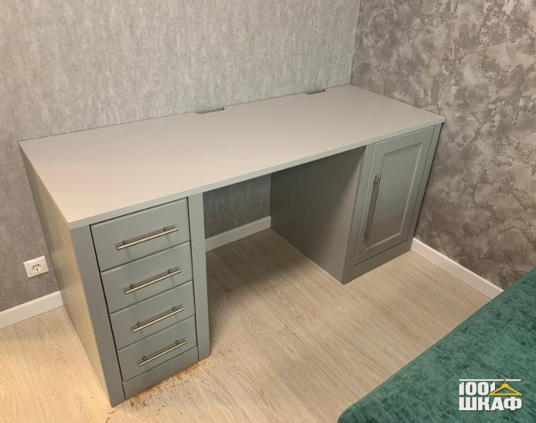 Классический письменный стол с тумбами на заказ - по индивидуальным ...